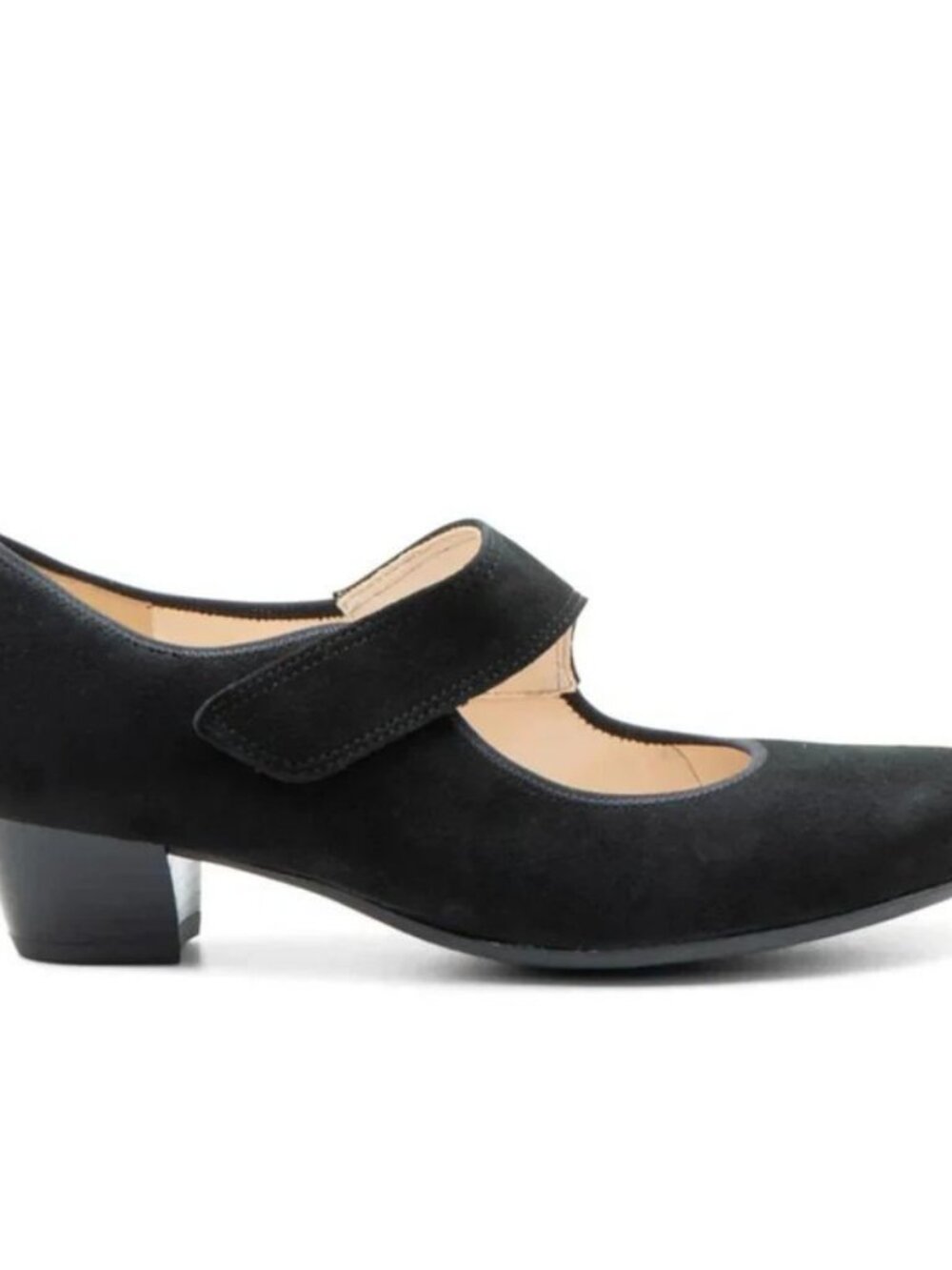 Ara  Women's Calico 2 Shoe Black Suede Mary Jane Pump Women Sizes   NIB